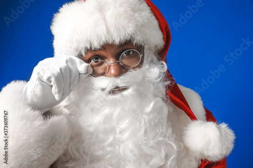 African-American Santa Clau...