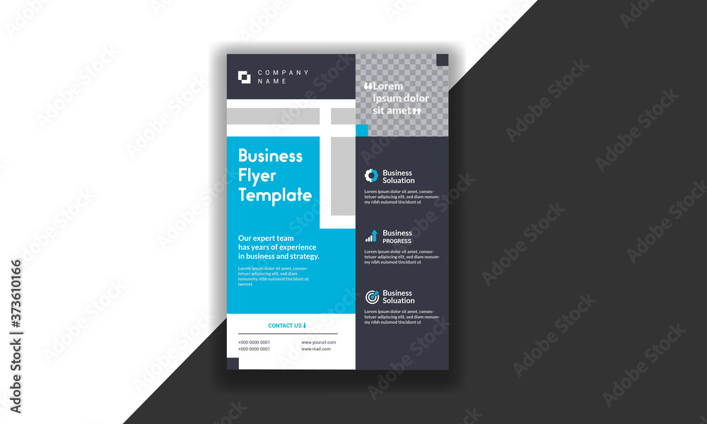 Business flyer, banner design template in A4 size. Business flyer, banner design template in A4 size.