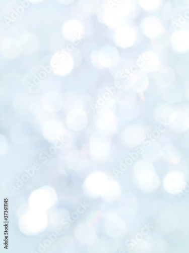Glittering diamonds on white background