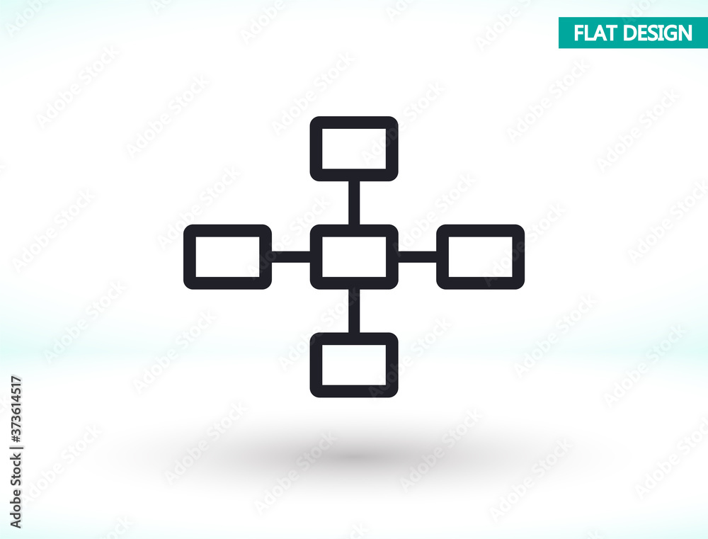 Network vector icon , lorem ipsum Flat design Network vector icon , lorem ipsum Flat design