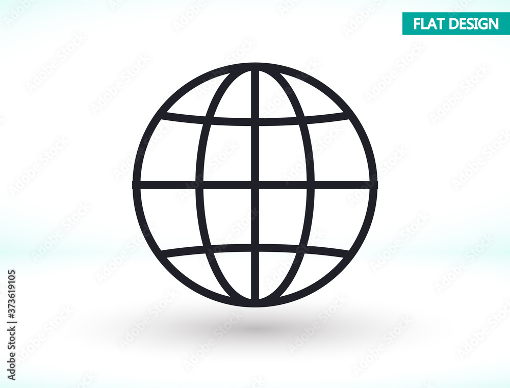 World Vector icon design 10 eps illustration World Vector icon design 10 eps illustration