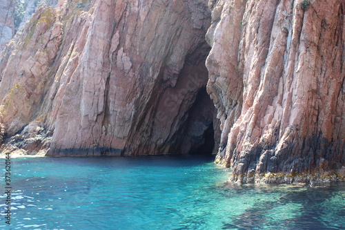 Paysage de la Corse lors d'un voyage, ciel, mer, montagne, magnifique © Michel