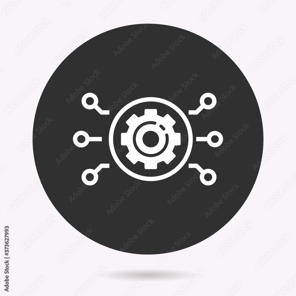 Algorithm - vector icon. Illustration isolated. Simple pictogram. Algorithm - vector icon. Illustration isolated. Simple pictogram.