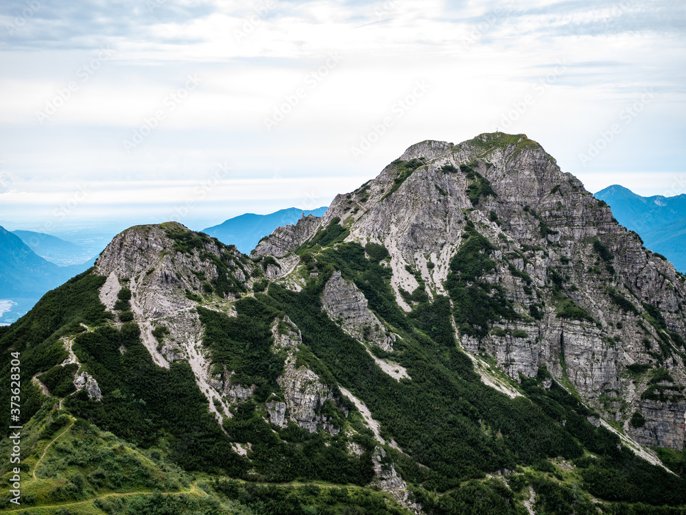 landscape of Carnic Alps, Mount Zoncolan, Udine, Friuli Venezia Giulia, Italy