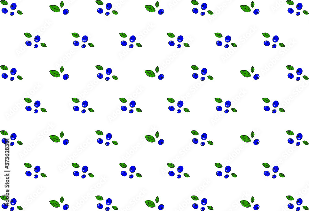 Blueberry pattern Blueberry pattern