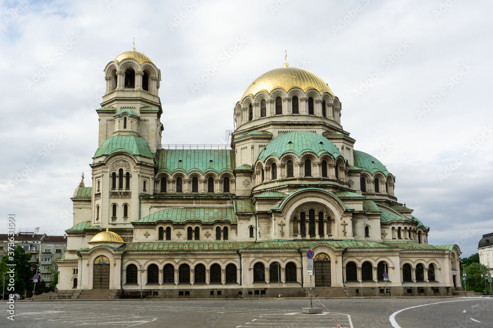 Cathedral Saint Aleksandar Nevski in Sofia, Bulgaria
