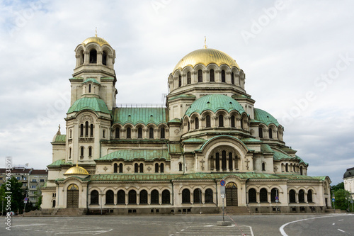 Cathedral Saint Aleksandar Nevski in Sofia, Bulgaria 