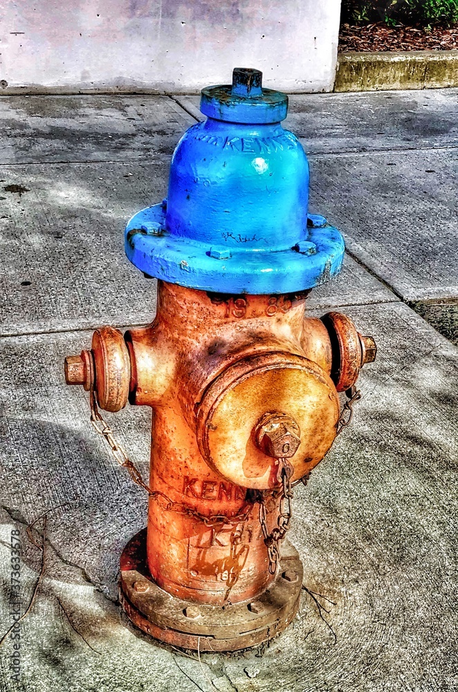 old fire hydrant