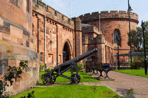 Fotografie Old Canon at Carlisle Citadel 25 08 2020 in Carlisle, UK