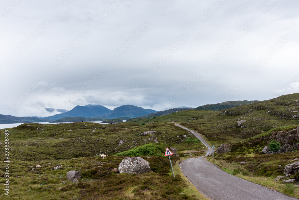 Fototapeta premium North coast 500 route