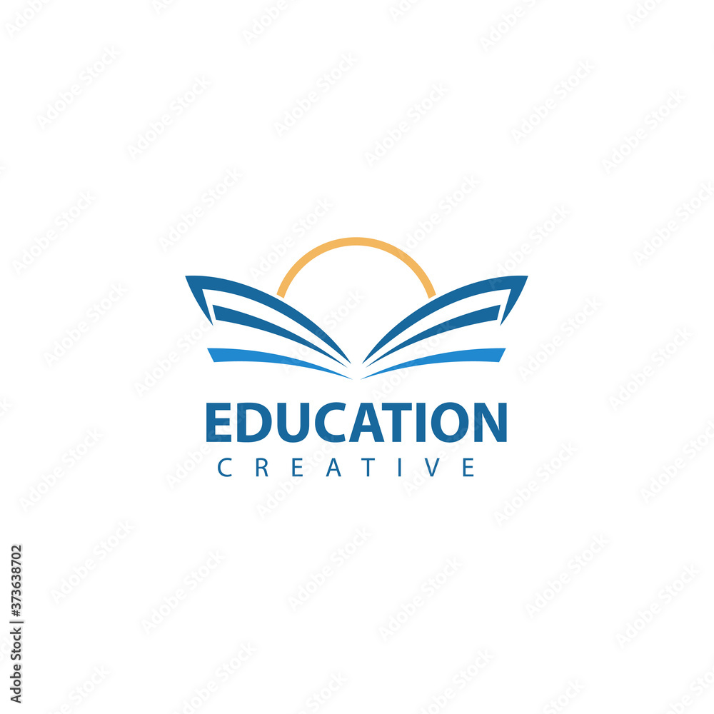 Education logo template design vector illustration Education logo template design vector illustration