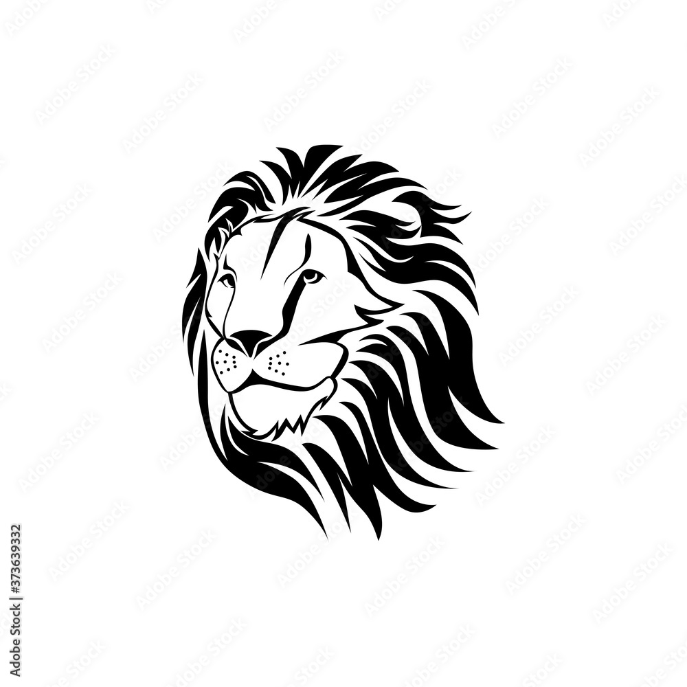 Fototapeta premium Lion Logo Template Design Vector