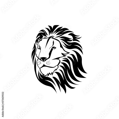 Lion Logo Template Design Vector