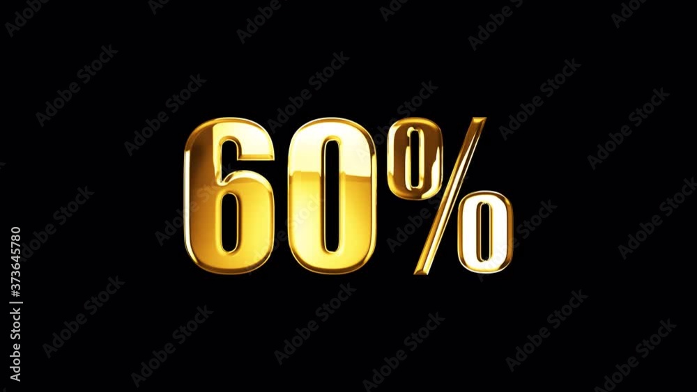 Set of golden text 10% 20% 30% 40% 50% 60% 70% 80% 90% SALE word with light effect animation. 4K 3d rendering isolated transparent with alpha channel Quicktime prores 444. Loop in each element. Set of golden text 10% 20% 30% 40% 50% 60% 70% 80% 90% SALE word with light effect animation. 4K 3d rendering isolated transparent with alpha channel Quicktime prores 444. Loop in each element.