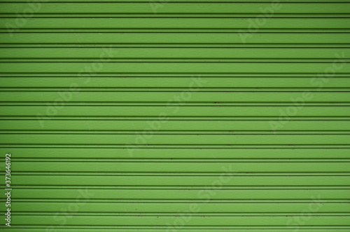 Fresh soft green lines and bars of folded door leaf texture