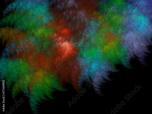 Wallpaper Mural Imaginatory fractal background Image Torontodigital.ca