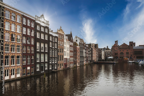Photography Damrak in Amsterdam