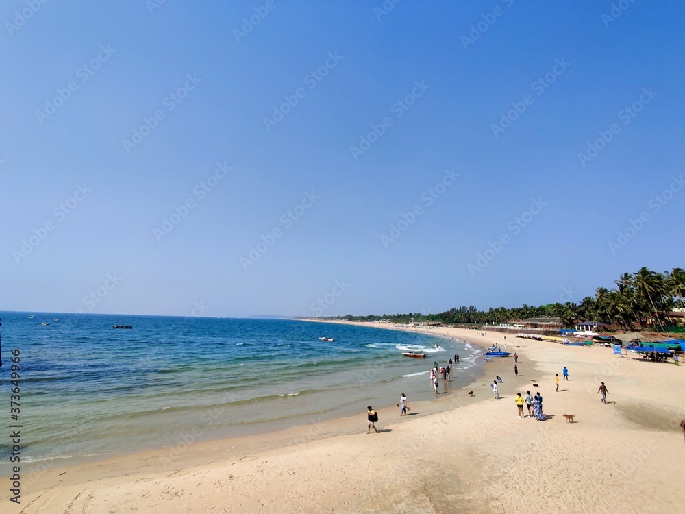 Beach forts at Goa, India