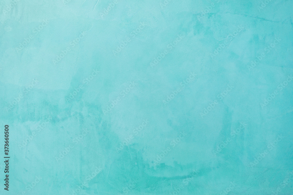 Turquoise microcement texture background