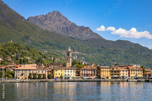 Lake View of Porlezza city
