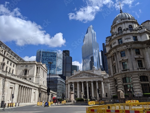 City of London - Quiet during a quarantine