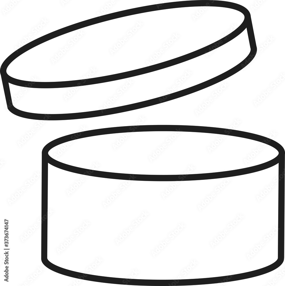 Period after opening, PAO symbol, expiration date icon. Period after opening, PAO symbol, expiration date icon.