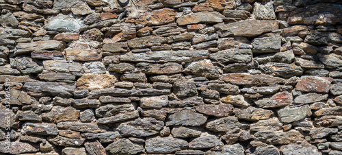 dry stone wall background banner