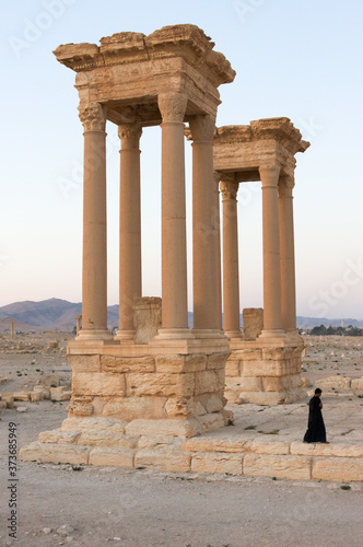 Palmyre Syria 2009 The ruins of an ancient city dating from the Roman period