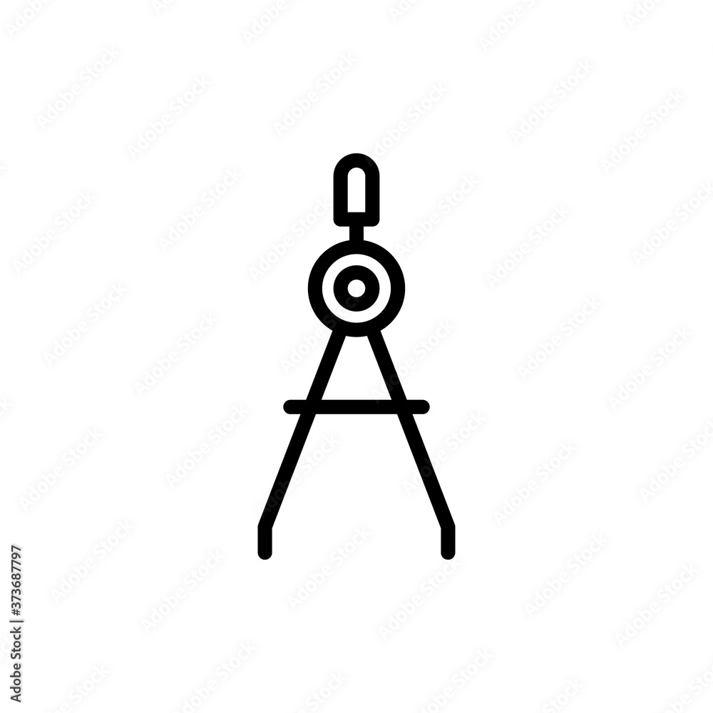 Tool dividers icon. Simple line, outline vector elements of cabinet accessories icons for ui and ux, website or mobile application Tool dividers icon. Simple line, outline vector elements of cabinet accessories icons for ui and ux, website or mobile application