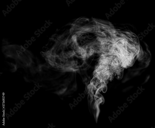 A large amount of smoke is taken  with many options available in various graphic © saran25
