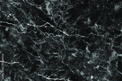 Black Marble rock stone texture background. Vector EPS 10