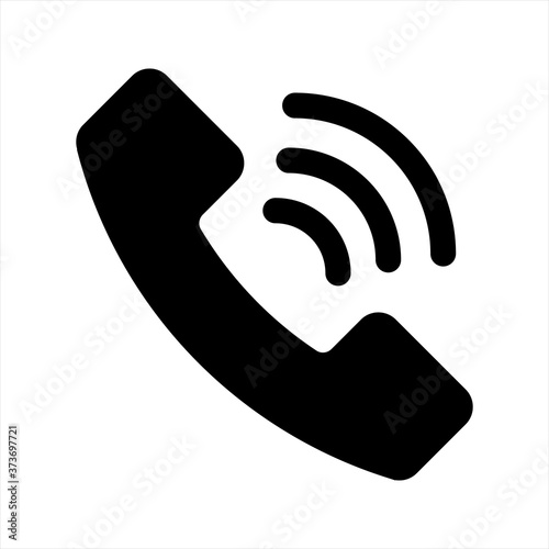 Telephone Ringing Icon. Call icon
