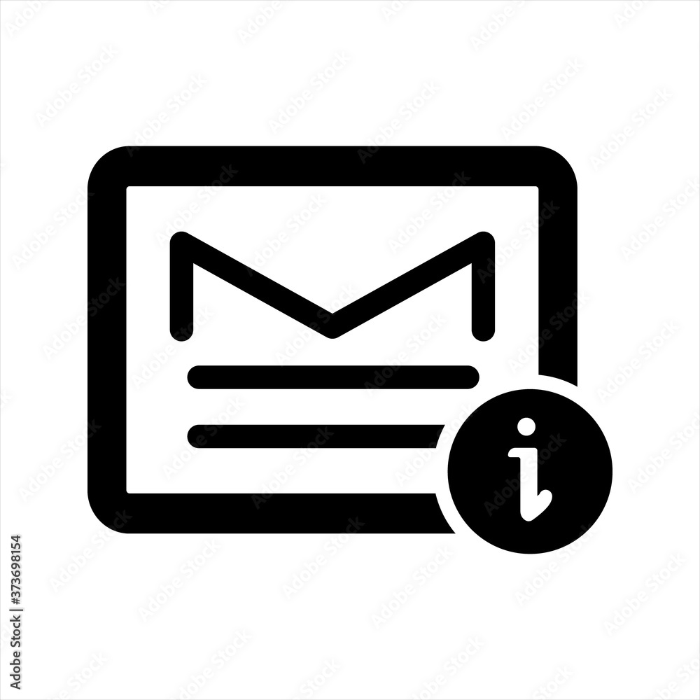 Email information icon. Email detail icon Email information icon. Email detail icon