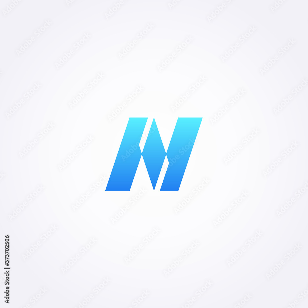 N letter creative logo design for digital company N letter creative logo design for digital company
