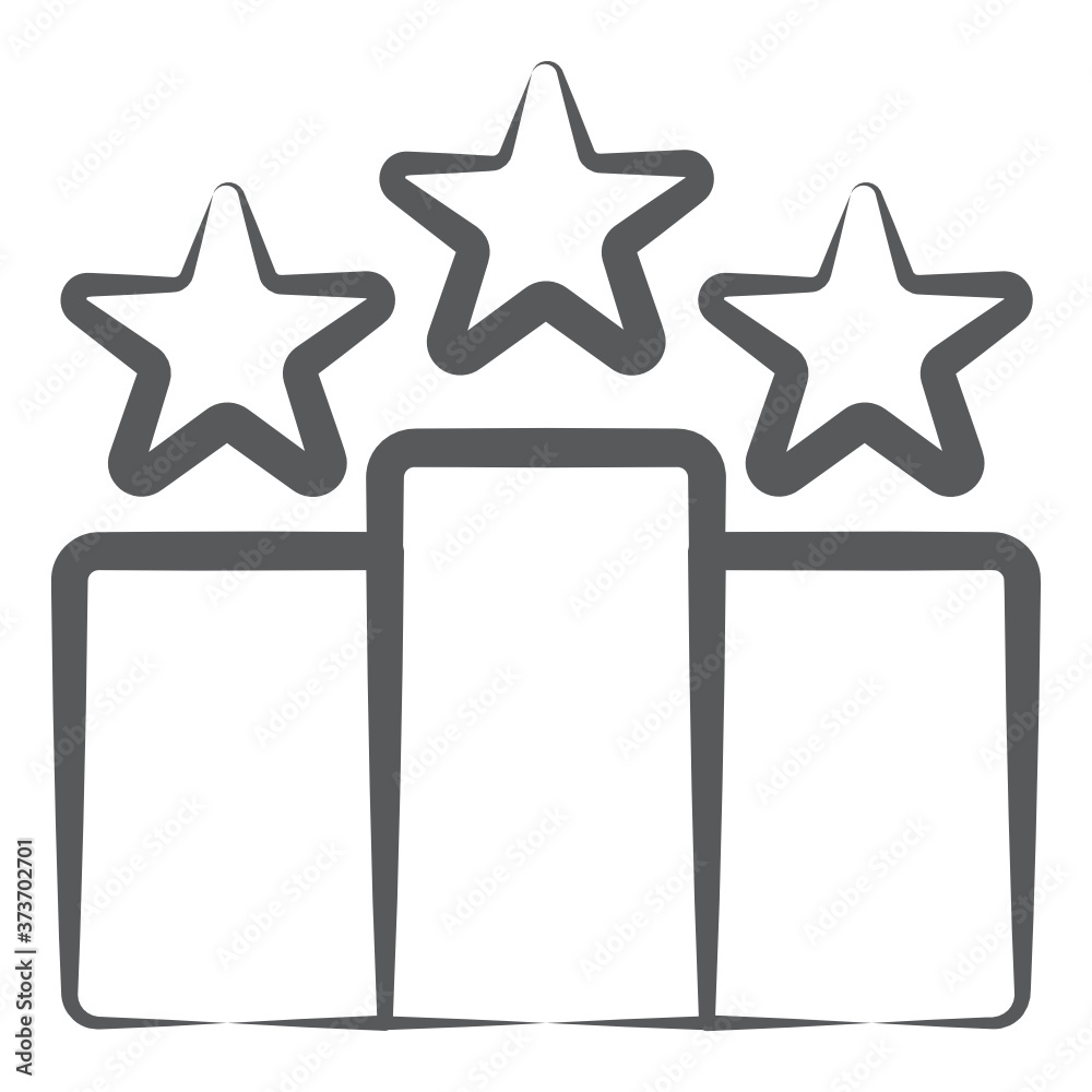 Winner podium icon design, design of leaderboard in editable style
Winner podium icon design, design of leaderboard in editable style