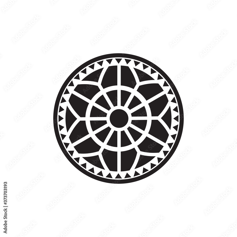 Mandala for Henna, Mehndi, Tatoo, Decoration and ornament in black circular pattern Mandala for Henna, Mehndi, Tatoo, Decoration and ornament in black circular pattern