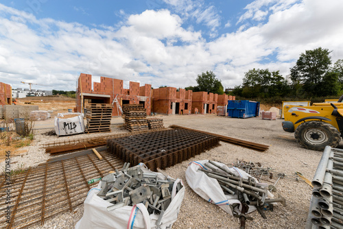 Matériaux ferreux sur chantier urbain