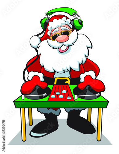 santa claus deejay