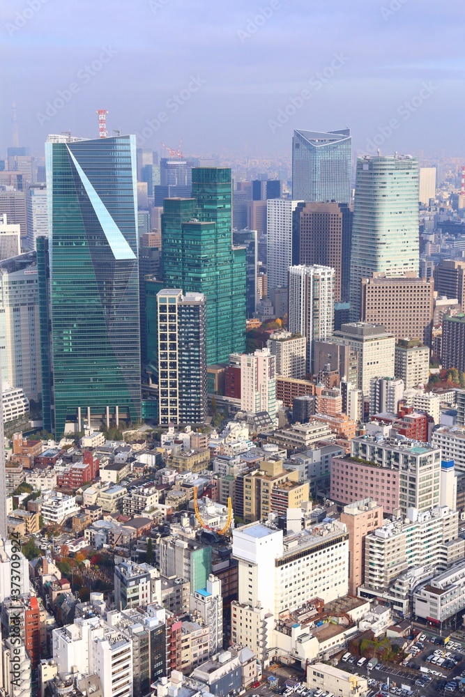 Fototapeta premium Roppongi, Tokyo city