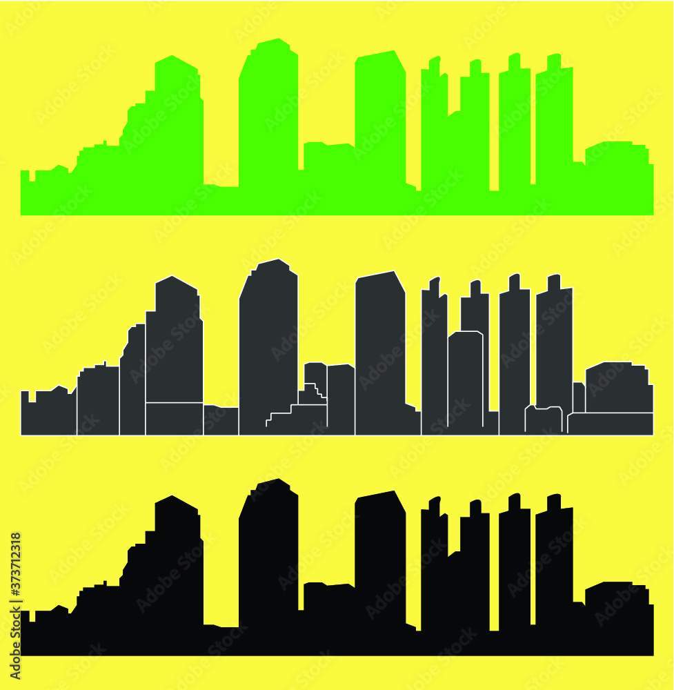 Obraz premium Bangkok skyline