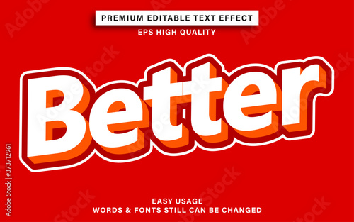 Better text effect