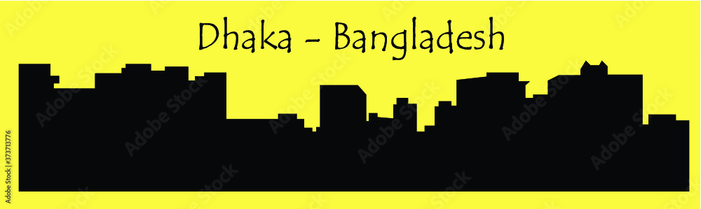 Dhaka, Bangladesh skyline