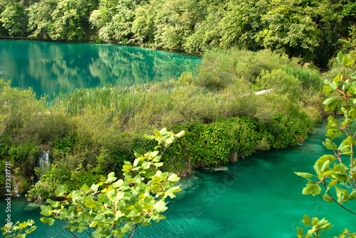 Blue Plitvice Lakes