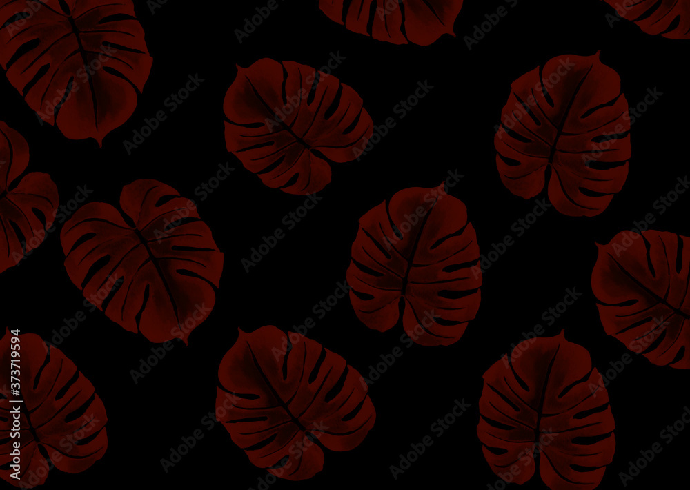 leaf pattern leaf pattern