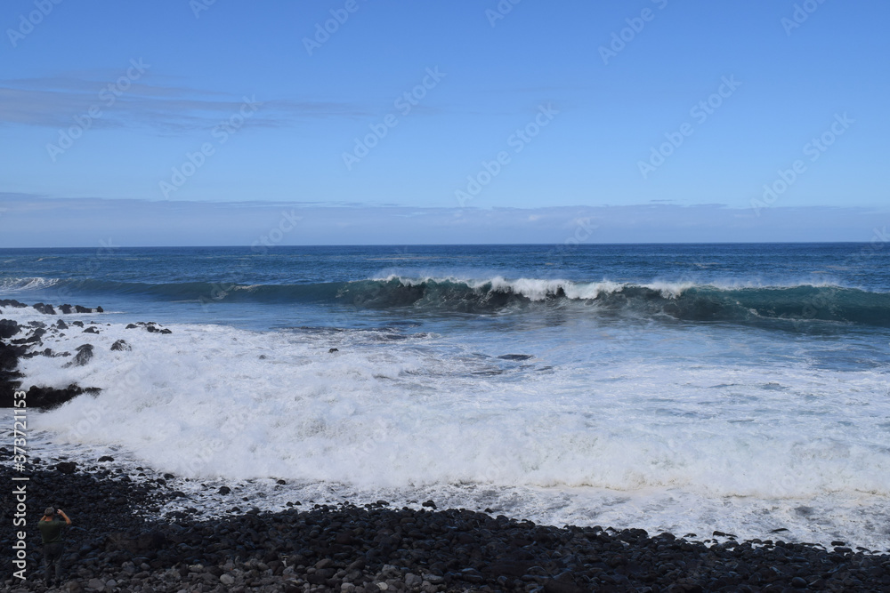 waves on the coast