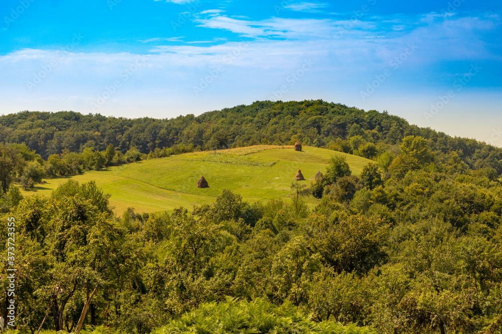 landscape in the mountains