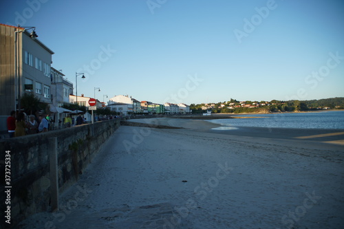 Ares, coastal village in Ferrol. Galicia,Spain © VEOy.com