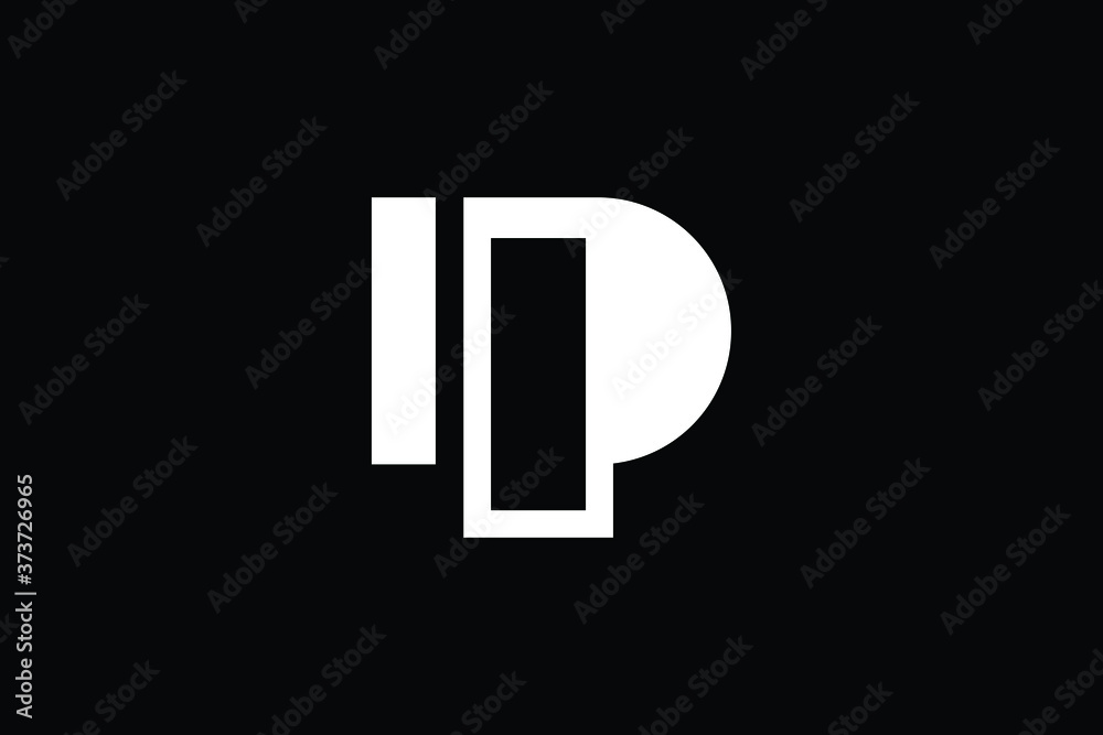 Minimal Innovative Initial DP logo and PD logo. Letter DP PD creative elegant Monogram. Premium Business logo icon. White color on black background Minimal Innovative Initial DP logo and PD logo. Letter DP PD creative elegant Monogram. Premium Business logo icon. White color on black background