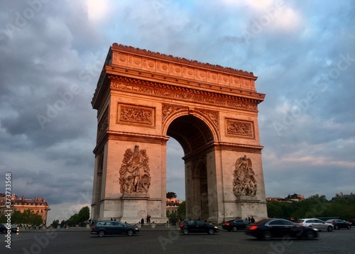 arc de triomphe paris france © Nikola