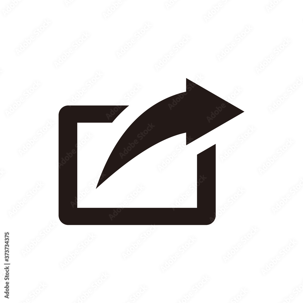 Share icon vector illustration symbol Share icon vector illustration symbol